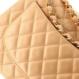 Classic Double Flap Bag Quilted Lambskin Jumbo
