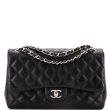 Classic Double Flap Bag Quilted Lambskin Jumbo