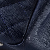Grand Shopping Tote Quilted Caviar XL