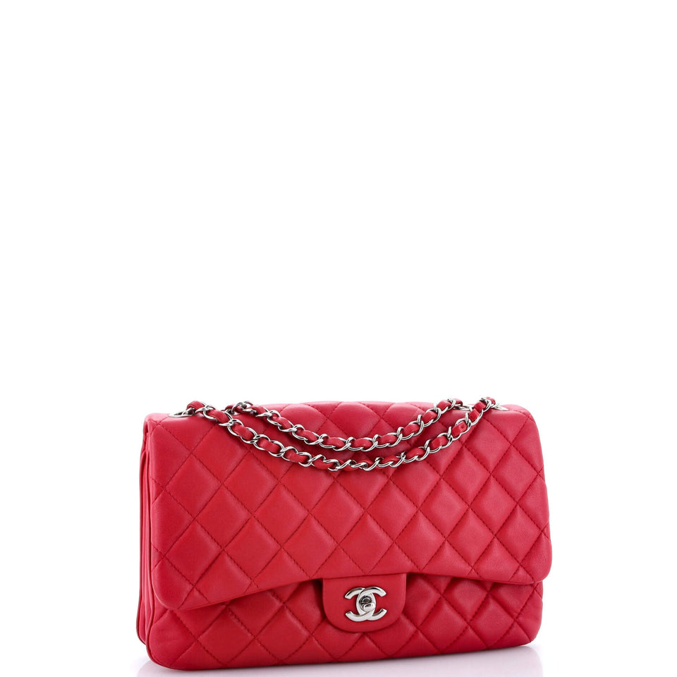 3 Flap Bag NM Quilted Lambskin Jumbo