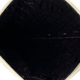 Pearl O Case Clutch Quilted Lambskin and Calfskin Medium