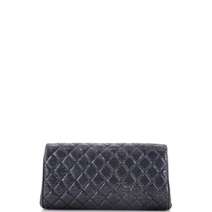 Fold Up Again Clutch Quilted Glitter Leather