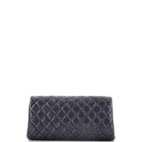 Fold Up Again Clutch Quilted Glitter Leather