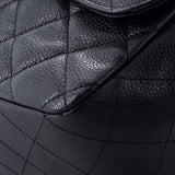Classic Single Flap Bag Quilted Caviar Jumbo
