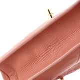 CC Front Pocket Flap Bag Stitched Calfskin Small