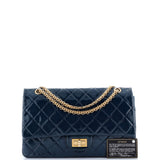 Reissue 2.55 Flap Bag Quilted Crinkled Patent 227