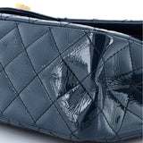 Reissue 2.55 Flap Bag Quilted Crinkled Patent 227