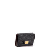Reissue Flap Card Case Quilted Aged Calfskin