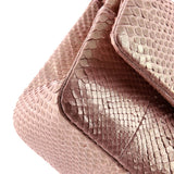 Classic Double Flap Bag Iridescent Python Medium