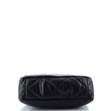 19 Flap Bag Quilted Leather Large