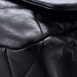 19 Flap Bag Quilted Leather Large