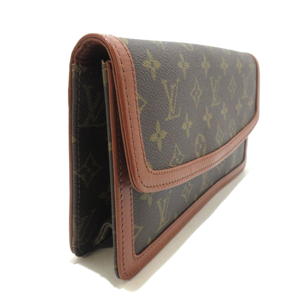 Louis Vuitton Pochette  Canvas Clutch Bag