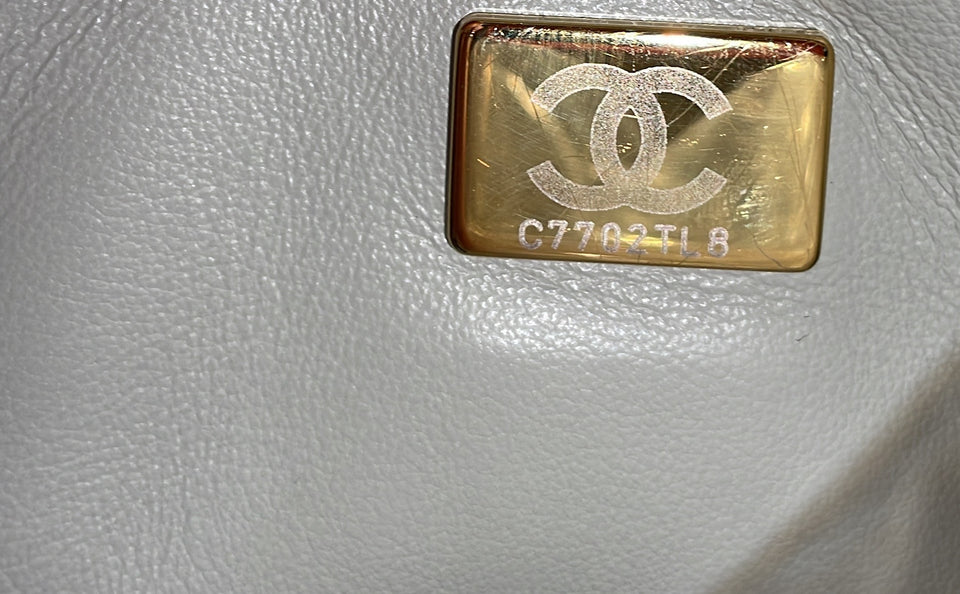 Pearl Crush Square Flap Bag Quilted Lambskin Mini