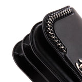 Braided Chic Flap Bag Calfskin Small