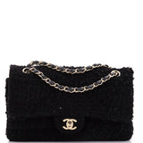 Classic Double Flap Bag Patchwork Tweed Medium