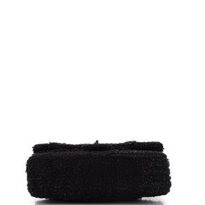 Classic Double Flap Bag Patchwork Tweed Medium