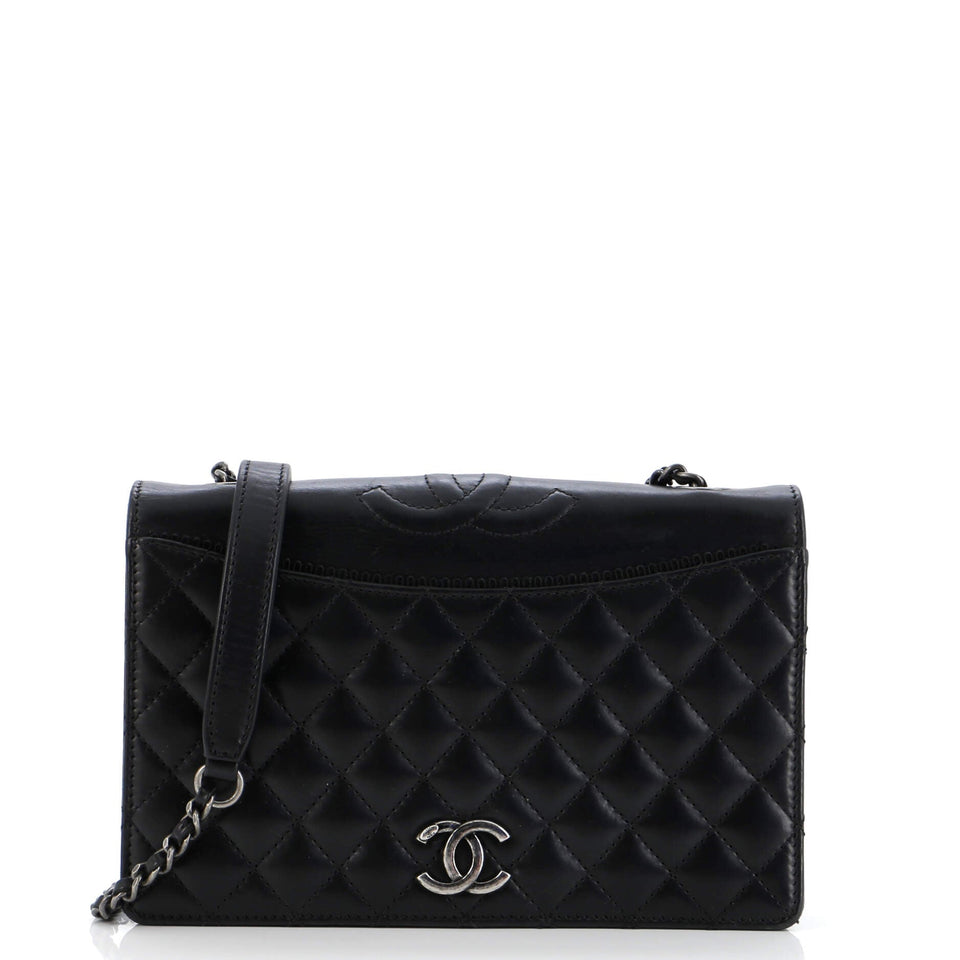 Ballerine Flap Bag Quilted Lambskin Small