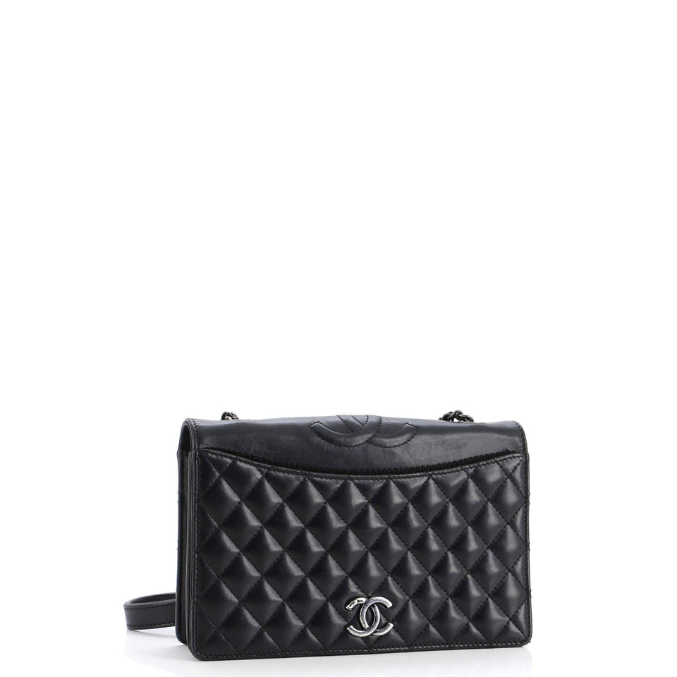 Ballerine Flap Bag Quilted Lambskin Small