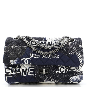 Reissue 2.55 Flap Bag Quilted Printed Jersey 225