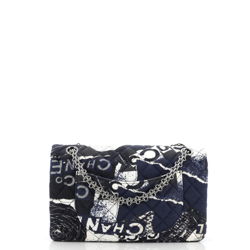 Reissue 2.55 Flap Bag Quilted Printed Jersey 225