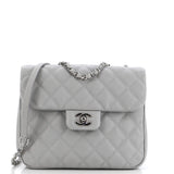 Urban Companion Flap Bag Quilted Caviar Small