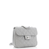 Urban Companion Flap Bag Quilted Caviar Small
