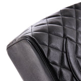 Medallion Tote Quilted Caviar