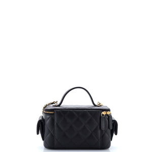 Quilted Polly Pocket Top Vanity Quilted Caviar East West