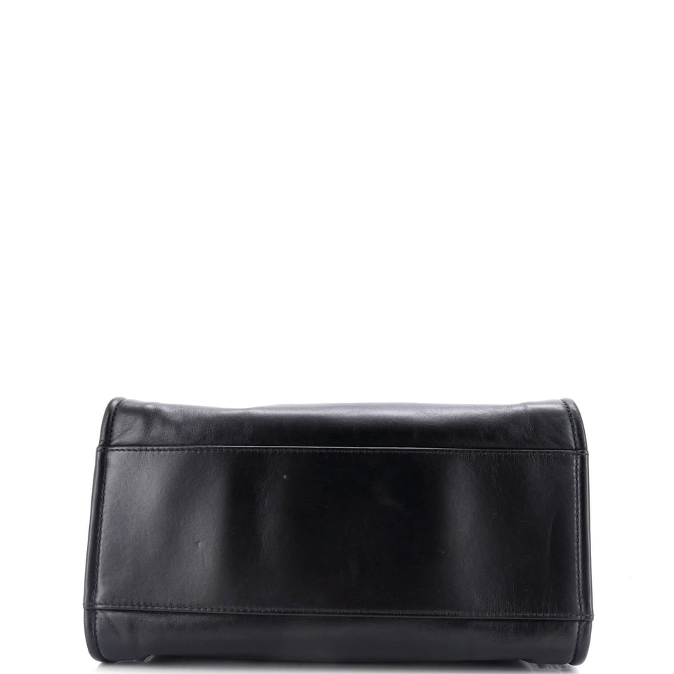 Deauville Tote Embellished Shiny Calfskin Medium