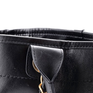Deauville Tote Embellished Shiny Calfskin Medium