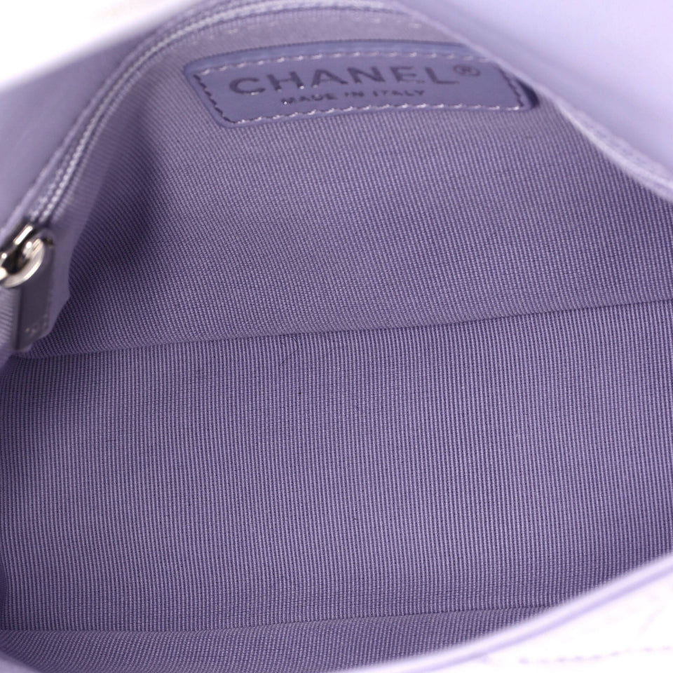 My Perfect Adjustable Chain Flap Bag Quilted Lambskin with Pearls Mini