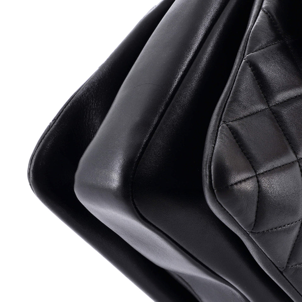 Trendy CC Top Handle Bag Quilted Lambskin Large