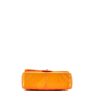 Classic Double Flap Bag Quilted Patent Jumbo
