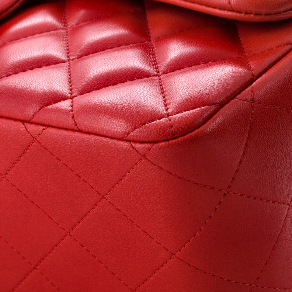 Classic Double Flap Bag Quilted Lambskin Jumbo