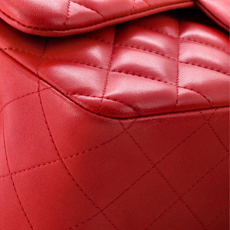 Classic Double Flap Bag Quilted Lambskin Jumbo