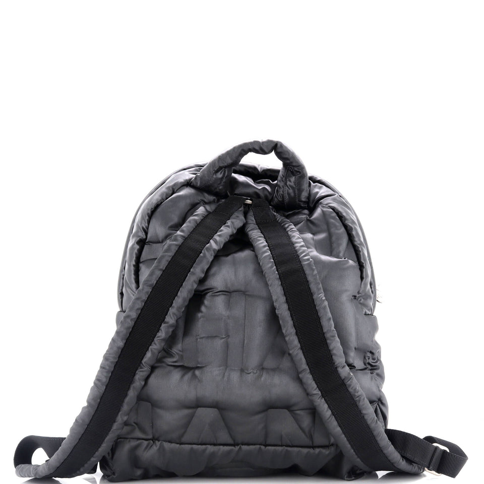 Doudoune Backpack Embossed Nylon Medium