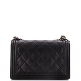 Stitch Boy Flap Bag Quilted Calfskin New Medium