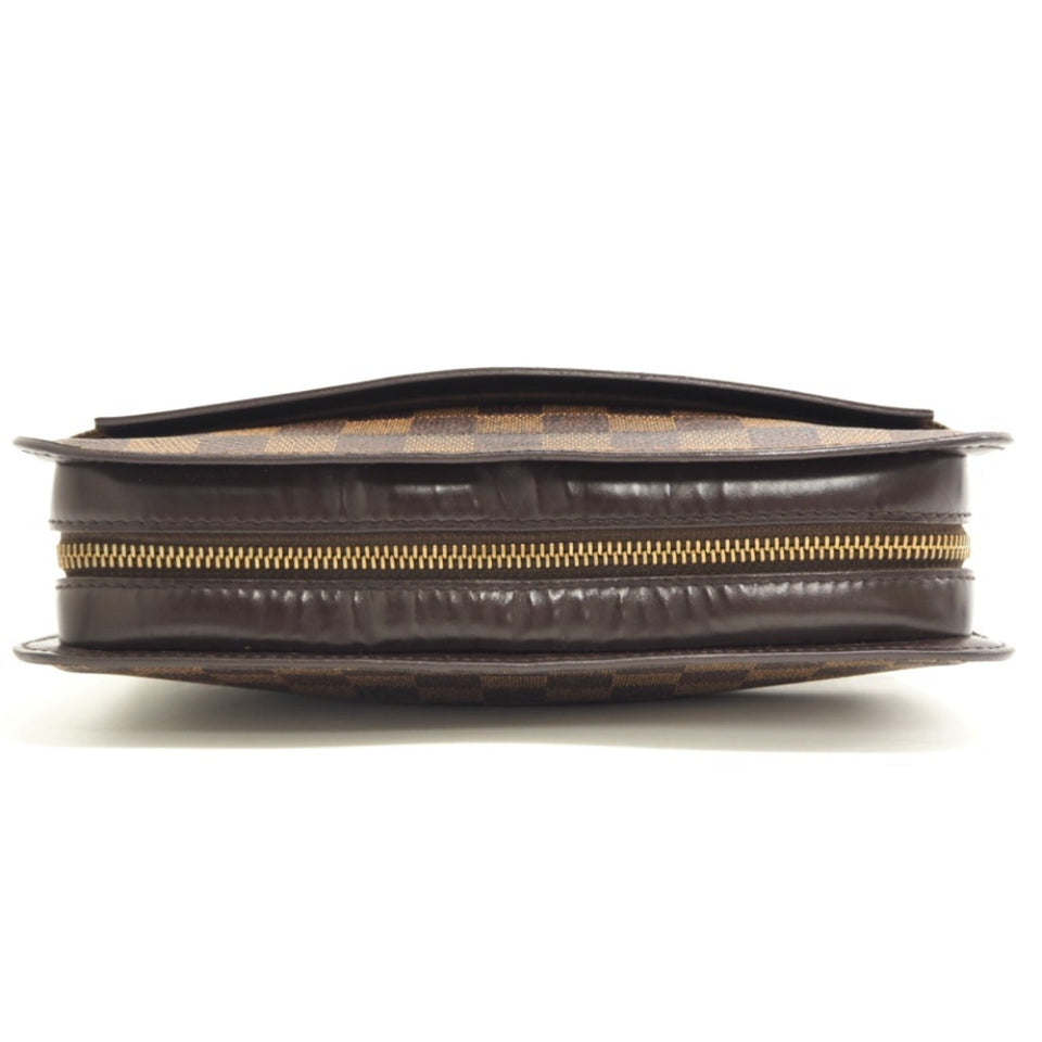 Louis Vuitton Saint Louis  Leather Clutch Bag