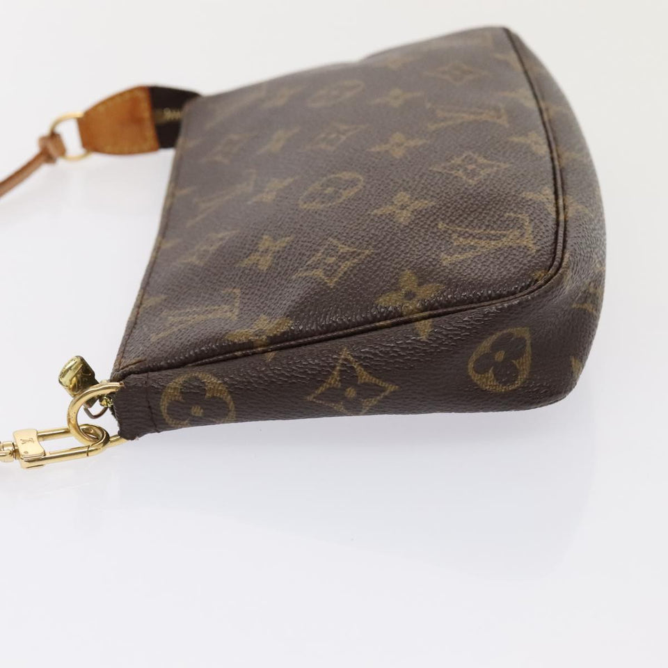 Louis Vuitton Pochette Accessoire  Canvas Clutch Bag