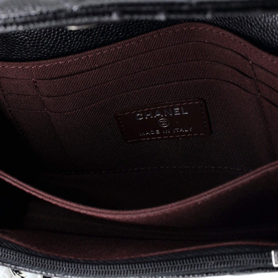 Wallet on Chain Quilted Caviar Mini