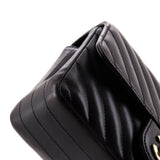 Classic Single Flap Bag Chevron Lambskin Mini
