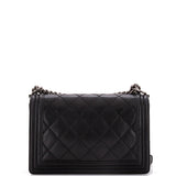 Stitch Boy Flap Bag Quilted Calfskin New Medium