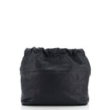 22 Chain Hobo Quilted Caviar Small