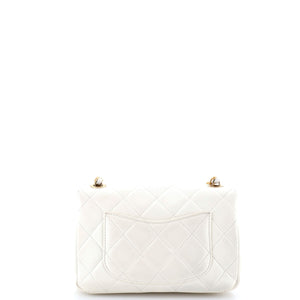 Paris Monaco Flap Bag Quilted Lambskin Mini
