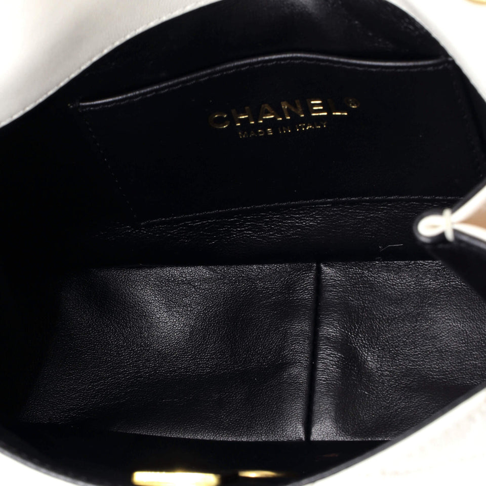 Paris Monaco Flap Bag Quilted Lambskin Mini