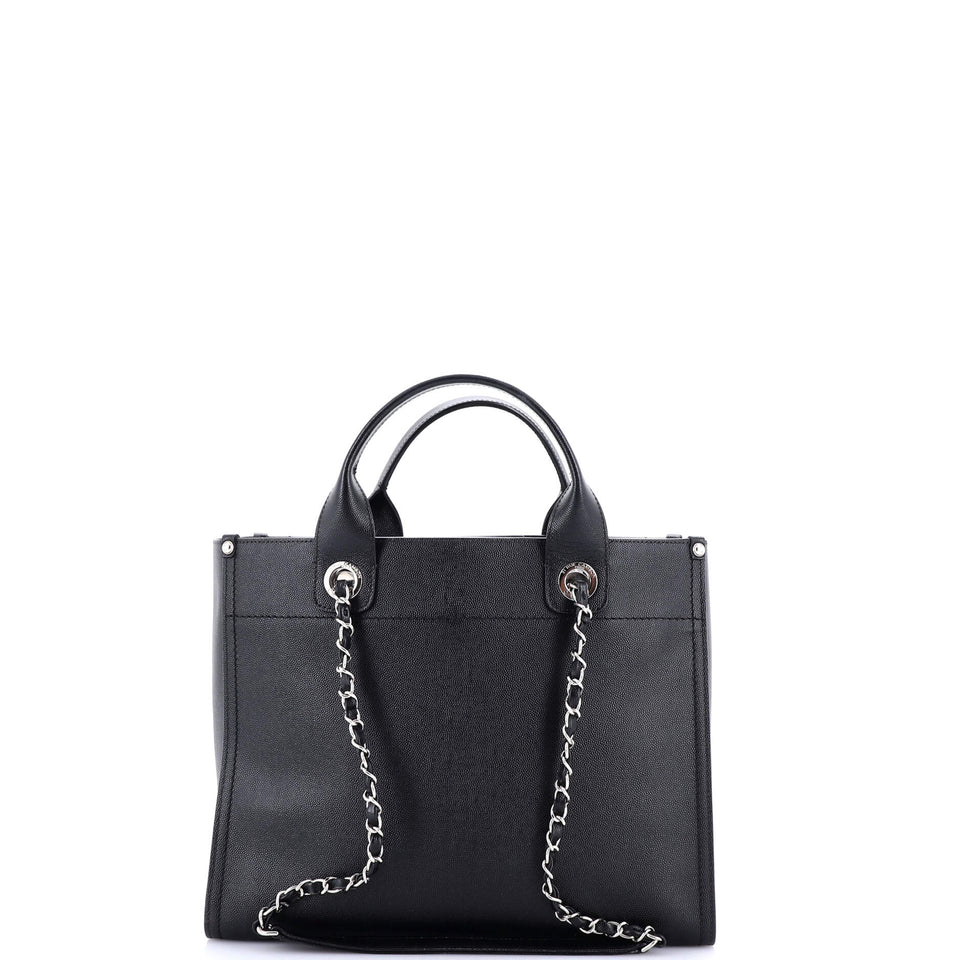 Deauville Tote Studded Caviar Small
