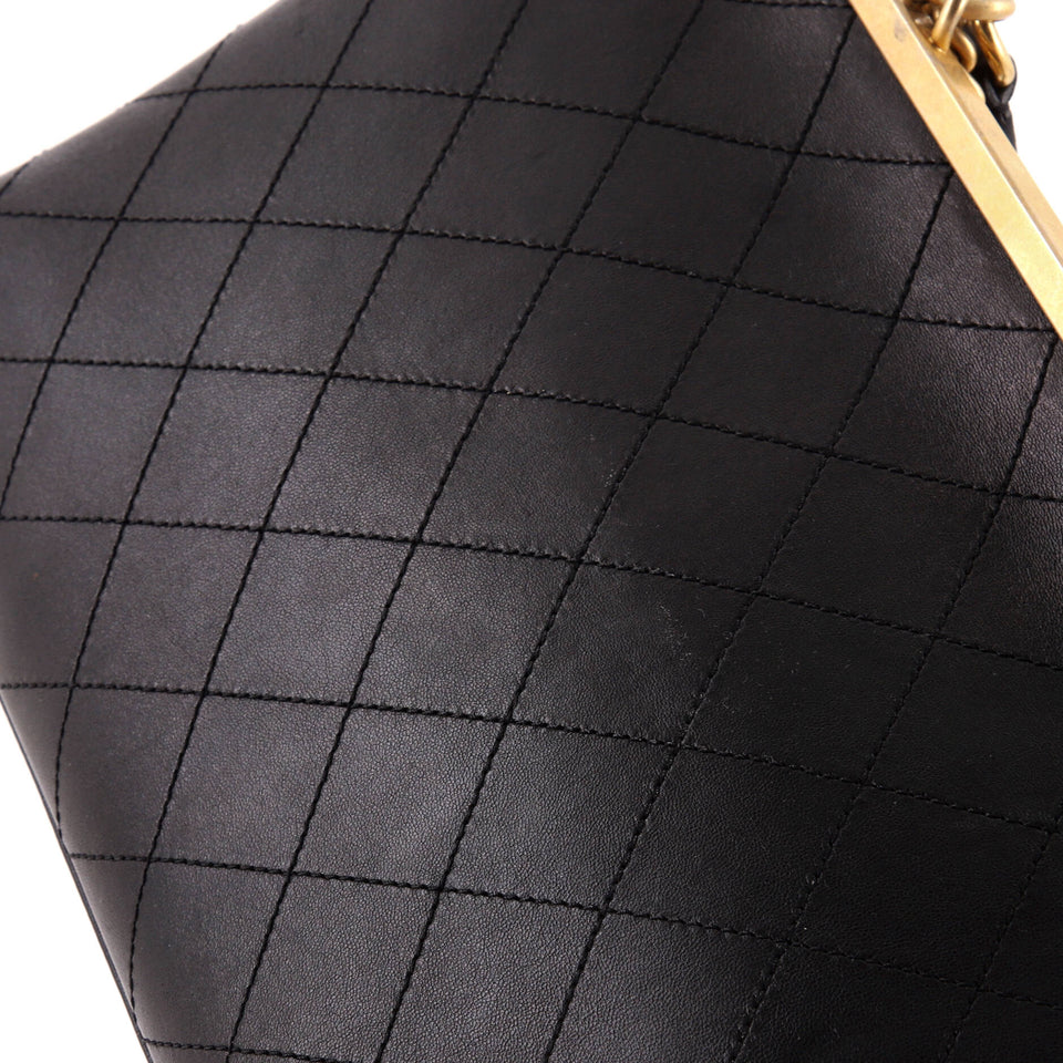 Coco Luxe Flap Bag Quilted Calfskin Medium