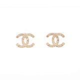 CC Stud Earrings Metal Small