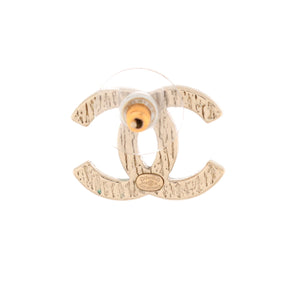 CC Stud Earrings Metal Small