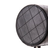 CC Round Vanity Case with Chain Quilted Lambskin Mini